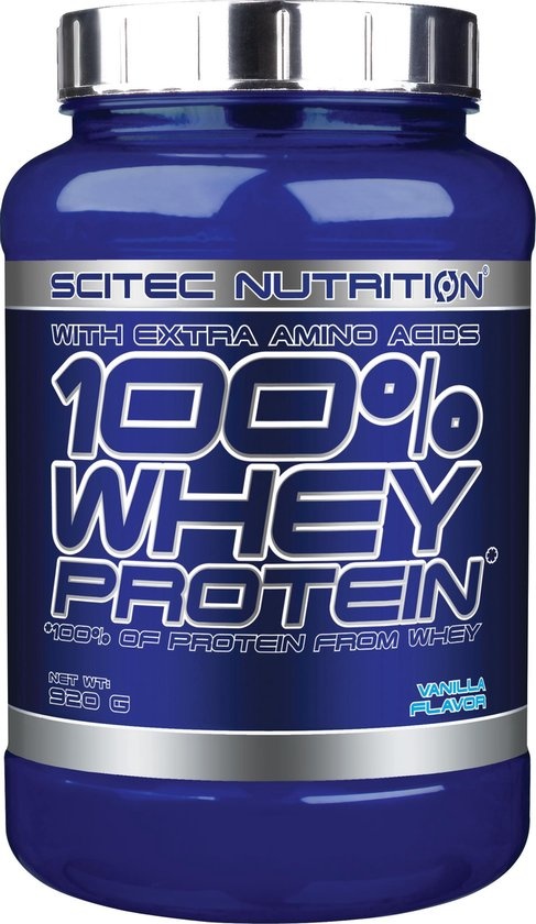 Scitec Nutrition 100% whey protein met extra amino zuren 920 gram