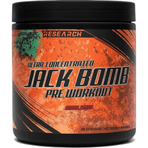 Research International Jackbomb pre-workout 300 gram