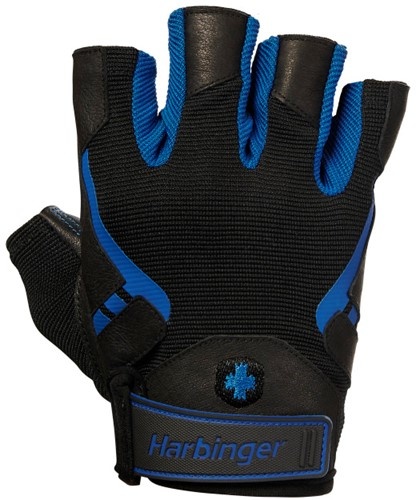 Harbinger men's pro fitness handschoenen - blauw