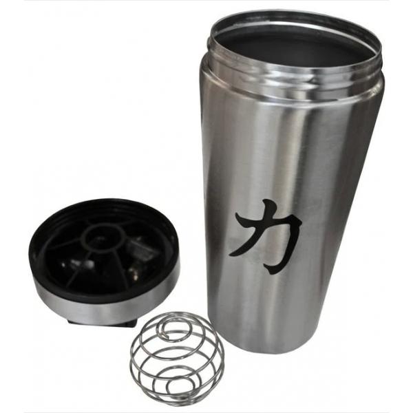Strength Shop,STAINLESS STEEL SHAKER WITH MIXING BALL